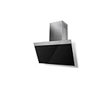 Faber campana decorativa inclinada 90cm 580m3/h negra 5816724