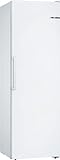 Bosch Home Appliances GSV36VWEV Serie 4 Congelador vertical independiente, 249 litros, 5 cajones de congelación, 186 x 60 cm, blanco [Clase de eficiencia energética E]
