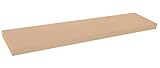 HERSIG - Estanteria diseño Madera | Estanteria Flotante - Balda Flotante - Color Arce - 100 x 23,5 x 3,8 cm