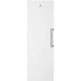 Electrolux LUT6NE28W Congelador Vertical Serie 600, 280 L de Capacidad, Libre Instalación, Indicadores LED Interiores, Sistema Fast Freeze, Tecnología No Frost, Blanco, Clase E