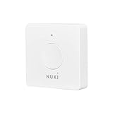 Nuki Opener, cerradura electrónica para edificios de apartamentos, controla tu interfono con el smartphone, abrepuertas automático, requiere Nuki Bridge WiFi, cerraduras inteligentes, blanco