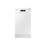 SAMSUNG DW50R4070FW -Lavavajillas, 10 cubirtos, 45cm, A++, Libre instalación, Blanco
