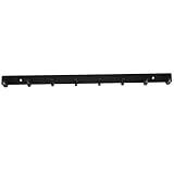 BATHVEVE 1 Juego Perchero Colgador De Utensilios De Cocina Porta Bolso para Puerta Portautensilios para Colgar En La Cocina Estante para Utensilios De Cocina Estante Estable Aluminio Black