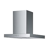 Mepamsa Silueta 60 Campana aspirante decorativa de pared de inox, 3 W, 3 Velocidades, Acero inoxidable