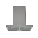 Cata Campana Extractora de Cocina Pared S PLUS 6010 X con Panel de Control Mecánico 3 Niveles de Extracción Motor Extra Silencioso Sistema de Fácil Instalación Potencia 277 W Ancho 60 cm Color Inox