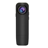 Mini Grabadora de Video Corporal, 1080P HD Cámaras Ocultas Portátiles Cámara de Video Montada en el Cuerpo con Grabación Automática, Cámara de Acción Policial Portátil, Batería de 1000 MAh, para el Ho