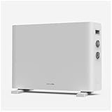 UNIVERSALBLUE Convector Turbo Blanco 2000W | Termoventilador Calefactor 2 Potencias | Protección contra Sobrecalentamiento