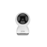 SPC Lares 360 – Cámara Inteligente de vigilancia Indoor con Cabezal 360 Grados, Seguimiento de Personas, detección Movimiento, visión Nocturna, Audio bidireccional y tamaño reducido, Blanca