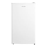 Svan Congelador vertical Blanco SCV85501E. Capacidad 60 Litros, Puerta Reversible, Bajo nivel Sonoro, Eficiencia Energética Clase E