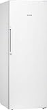 Siemens GS29NVWEP iQ300 - Congelador independiente, 221 kWh/año, 200 l, noFrost, bigBox, freshSense, color blanco