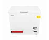 Corbero - Congelador Arcón 198L | CCHH20024E | Control Electrónico con Display | Luz LED | Tirador | 1 Cesta Interior | 2 Ruedas | 2 Patas Ajustables | 40 Db | Eficiencia Energética E, Blanco
