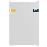 Cecotec Congelador Vertical Sobremesa 97 L Bolero CoolMarket TF 97 White, Clase Energética E, Diseño compacto, Puerta reversible, 3 Cajones, Medidas 55,1 x 57,5 x 83,5 cm, Color Blanco