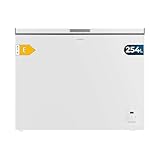 Cecotec Congelador Horizontal - 254L - Bolero CoolMarket Chest 254 White E. Función Dual: Frigorífico o Congelador, Inverter Plus, Bajo Consumo, Fast Freezing, Control Sencillo, Bloqueo Infantil