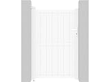 Puerta Jardin Aluminio Lola - 101.2 x 155.9 cm - Blanco
