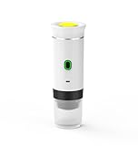 Cafetera espresso eléctrica portátil, 3 en 1, compatible con cápsulas originales Nespresso, otras cápsulas y café molido, cafetera de viaje autocalentable