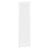 vidaXL Puerta de Armario de Lamas 2 uds Blanco 99x29,5 cm, Puerta de Mueble, Puerta de Armario, Panel de Lamas de Madera