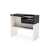 Movelar Barbacoa de hormigón Folded Plan Leña y Carbón