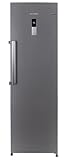 INFINITON Frigorifico Cooler CL-360L85XEN, 375 l, 185 cm de Altura, No Frost Technology, Inverter, Fast Cooling, Led Interior, Puerta reversible, Display, E, Inox