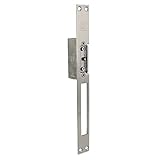 Amig - Abrepuertas Eléctrico de Embutir para Puertas - Mod.21-250 x 25 x 3 mm - Amperaje: 1,1 A - Incluye Bobina de 8-12 V de Corriente Alterna - Cerradero para Portales, Tiendas u Oficinas