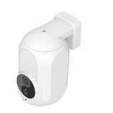 Ficchiaron CáMara WIFI InaláMbrica Tuya CáMara IP de 2MP VisióN Audio Bidireccional CáMara de Seguridad para el Hogar Wifi PortáTil-Enchufe de la UE