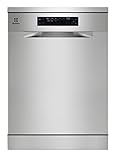 Electrolux ESS47420SX Lavavajillas de 60 cm, 13 Cubiertos, Sistema AirDry, Programa Auto de 30 min, Display XL, Función Extrahigiene, Brazo Aspersor Satélite, Softspikes, 44 dB(A), Inox, Clase C