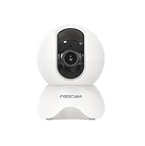 Cámara IP motorizada WiFi de 5MP con detección Inteligente de Movimiento - X5 Blanca Foscam