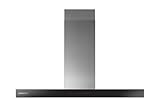 SAMSUNG NK36C5070US/UR - Campana extractora 90cm - Clase B, Color Inox y Cristal Negro