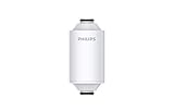 Philips - AWP175 - Cartucho de repuesto para Philips AWP1775 Filtro de agua para ducha purificador, Elimina el cloro residual y las impurezas, duración 50.000 Litros, Blanco