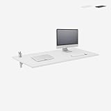 AHD Amazing Home Design Mesa abatible de Pared Cocina Escritorio Plegable 120x60cm Jeremy - Blanco