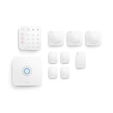 Kit de Ring Alarm - L | Sistema de seguridad para el hogar con alarma y vigilancia asistida opcional - Sin compromisos a largo plazo | Compatible con Alexa | 30 días gratis de Ring Home