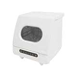 Lavavajillas, lavavajillas de mesa, 5 programas, secado automático, se puede utilizar con o sin conexión de agua, 5 litros de agua necesarios, independiente para oficina, camping, autocaravana