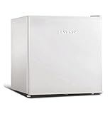 SEVERIN Nevera de 46 litros, nevera pequeña extrasilenciosa con bisagra reversible, mini nevera con compartimento refrigerado de 5 litros y 2 estantes de puerta, blanco, KB 8873