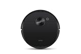 ECOVACS DEEBOT N8 Black, Robot Aspirador con función de Limpieza (OZMO), Potencia de Succión de 2300 PA, con Navegación Inteligente (Sensor láser dToF), Alexa/Google, Color Negro
