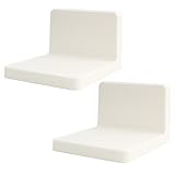 Annlpoy 2 Piezas Estanteria Pared Pequeño repisa Pared pequeña estanteria sin Agujeros, Autoadhesivo acrílico Engrosado Estante Colgante, versátil Estante Adhesivo para el hogar y la Oficina