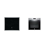 Balay 3EB865XR - Placa de inducción, marco de acero inoxidable, 3 zonas de cocción, & 3HB4131X2 - Horno, Multifunción, A, Encastrable, 60 cm, 71 l, 7 F, Aqualisis, Ap. Abatible