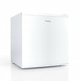 H.KOENIG Mini Congelador Vertical, 75 W, Capacidad de 31 litros, 51 cm de Altura, 2 Compartimientos, Silencioso 39 dB, Blanco FGW400