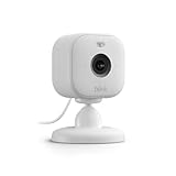 Blink Mini 2 | Cámara de seguridad inteligente HD con enchufe, visión nocturna en color, foco integrado, audio bidireccional, detección de movimiento, compatible con Alexa (blanco)