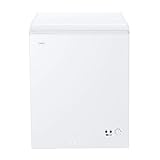 Candy CCHH 145E, Congelador Arcón Horizontal, Ancho 70CM, 137L, Tecnología Estática, 1 Cesto, Control Electrónico Externo, Indicador de Temperatura, Alarma Aumento de Temperatura, 39DB, Blanco