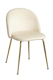 Regalos Miguel - Sillas Comedor - Silla Golden Dalnia Terciopelo - Beige