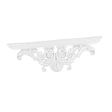 KOMBIUDA Estante De Pared De Estilo Europeo Estante Estantes De La Sala De Estar Estantes De La Pared Del Baño Repisas Flotantes Para Baño Resina