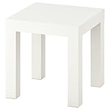 IKEA Mesa auxiliar Lack, 35 x 35 cm, color blanco