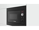 Bosch BFL523MB3F, Serie 2, Microondas, Empotrable, Negro