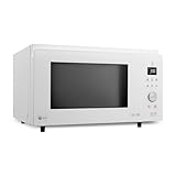 LG MJ3965BPH - Horno Microondas, 4 en 1, con Display Digital, de 39 Litros y 1100 W, Función Smart Inverter y EasyClean, Cocina Más Rápido, Mantiene Sabor, Color Blanco