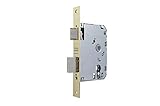 Tesa Assa Abloy 40106PHL Cerradura de embutir para puertas de madera. Entrada 60. Acabado Hierro latonado