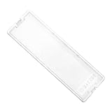 Anakel Home Recambio Difusor de Luz para Campana Extractora KE0001537 Compatible con Campanas Fagor Edesa y Aspes I Deflector Campana Extractora 15,5x5cm