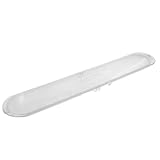 Difusor/Tapa de Luz Compatible con Campana Fagor, Whirlpool, Elica, Ikea KE0001408 (Original Fagor) – 65x369 mm