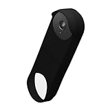 kwmobile Funda para Google Nest Doorbell Protectora para videoportero de Silicona - Negro