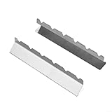 Eficiente estante para pinchos de barbacoa en acero inoxidable que se adapta a todos los pinchos, evita que se queme y se pegue (6 ranuras)