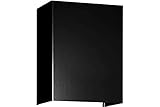 Teka - Prolongación de Campana de 800 mm, Fabricado en Acero Inoxidable con Acabado en Negro, Superior Largo DBB/DVT, para Campanas Decorativas, Elegancia y Sobriedad