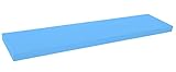 HERSIG - Estanteria Madera | Estanteria Flotante - Balda Flotante - Color Azul - 100 x 23,5 x 3,8 cm